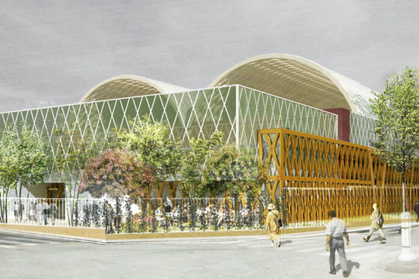Complexe de tennis – Paris (20e)